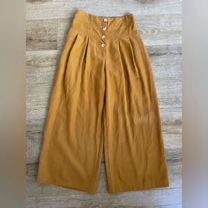 Vetta wide leg button up pant